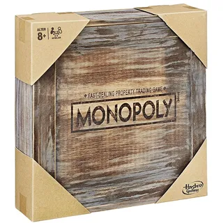 Monopoly Holz Sonderedition Brettspiel Gesellschaftsspiel