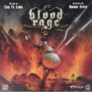 Asmodee - EFCMBR01 - Blood Rage Strategiespiel (französische Version)