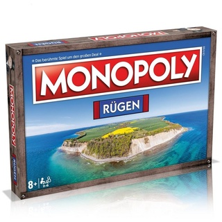Winning Moves Spiel, Brettspiel »Monopoly - Rügen« blau