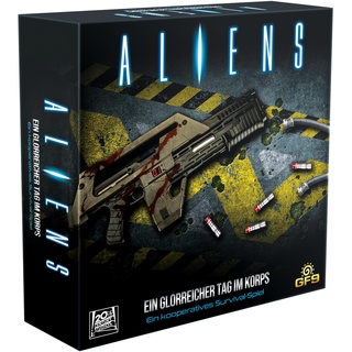 Gale Force Nine GF9AL11D Aliens: Another Glorious Day In The Corps (Deutsch) – Updated Edition Brettspiele