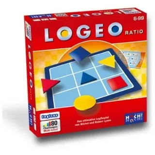 HUCH! Spiel 874016 - Logeo Ratio - Brettspiel (DE-Ausgabe), Familienspiel, Rätselspiel bunt