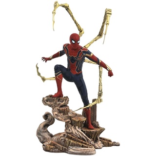 Marvel Diamond Select Toys Gallery: Avengers Infinity War - Iron Spider-Man PVC Diorama (JUN182325), Verschieden