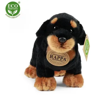 Plüsch stehender Rottweiler 18 cm UMWELTFREUNDLICH