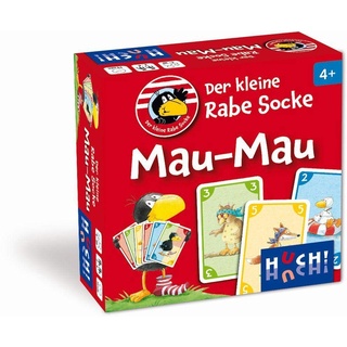 HUCH! Der kleine Rabe Socke Mau Kinderspiel, Kartenspiel, ‎11 x 4 x 11 cm