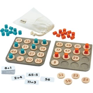 Plan Toys - Zahlen-Spiel Mathe Bingo