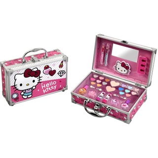 Hello Kitty Make-up Aluminum Set Kosmetikkoffer (mit Spiegel) für Kinder