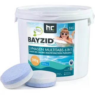 1 x 5 kg BAYZID® 2-Phasen-Multitabs 200g 6in1