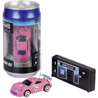 Revell Control I Mini RC Car pink I Altersempfehlung: 8+ I Kompakte Abmessungen I Funkfrequenz: MHz I Perfekt für drinnen und kleine Rennen