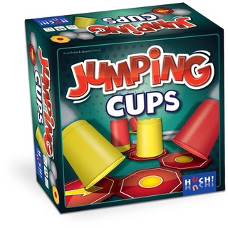 HUCH! Jumping Cups Taktikspiel Strategiespiel, Neuheit