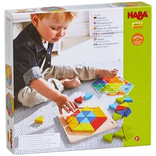 HABA Unisex 3D-Puzzle Legespiel Zauberdreiecke 1er Pack