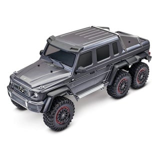 Traxxas Spielzeug-Auto Traxxas 1:10 RC Crawler TRX-6 Mercedes-Benz G63 AMG 6x6 RTR Silber silberfarben