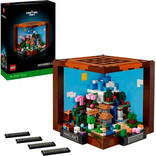 LEGO® Die Werkbank (21265), LEGO Minecraft Konstruktionsspielsteine, (1195 St), Made in Europe bunt