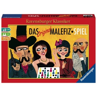 Ravensburger Spiel, Familienspiel Würfellaufspiel Das Original Malefiz Spiel 26737