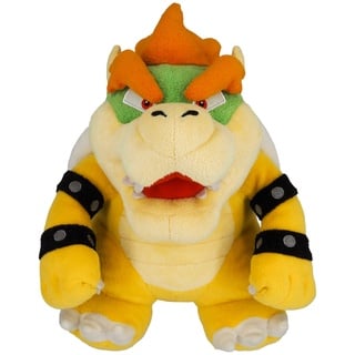 TOMY 35080029 Bowser SUPER Mario Plüschtier, 26 cm