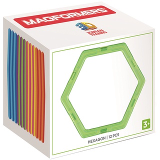 Magnet-Ergänzungsset Magformers 278-33 Hexagon 12-Teilig