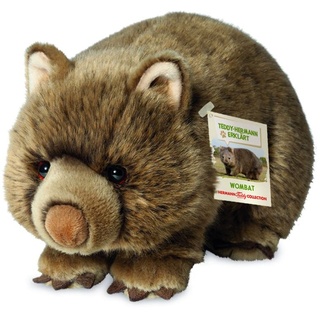 Teddy Hermann® Kuscheltier Wombat, 26 cm braun