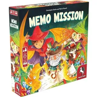 Memo Mission, Brettspiel, für 2-4 Spieler, ab 6 Jahren (DE-Ausgabe)