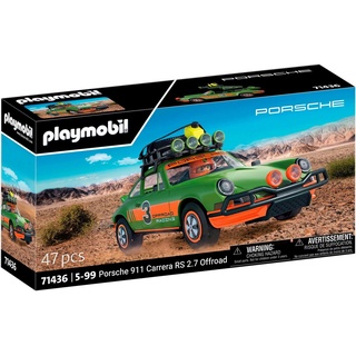 Playmobil® Konstruktions-Spielset Porsche 911 Carrera RS 2.7 Offroad (71436), Cars, (47 St), Made in Germany bunt