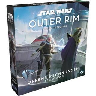 FFG FFGD3008 - Star Wars: Outer Rim  Offene Rechnungen, ab 12 Jahren (DE-Erweiterung) (Deutsch)