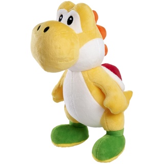 Simba 109231539ONL - Super Mario Plüsch Yoshi in gelb, 20cm Plüschfigur, ab den ersten Lebensmonaten geeignet