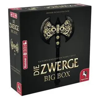 51933G - Die Zwerge - Big Box, Brettspiel, 2-6 Spieler, ab 10 Jahren (DE-Ausgabe)
