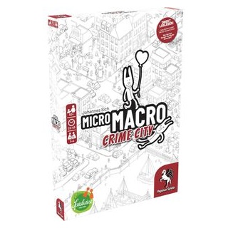 Pegasus-Spiele Brettspiel MicroMacro Crime City, Edition Spielwiese, ab 10 Jahre, 1-4 Spieler