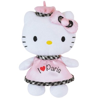 Jemini 23360 Hello Kitty 1 x Plüschtier, Weiß und Rosa