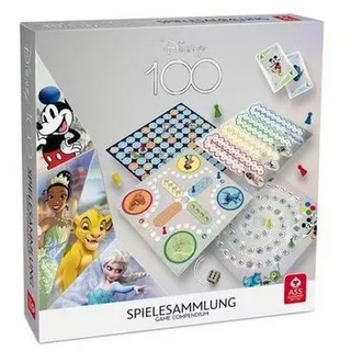 ASS Altenburger Spiel, Familienspiel 10038773-0001 - Disney 100 - Spielesammlung, für 2-4..., Strategiespiel