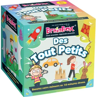 BrainBox der Kleinsten - Asmodee - Gesellschaftsspiel - Beobachtungs- und Gedächtnisspiel - Kinderspiel