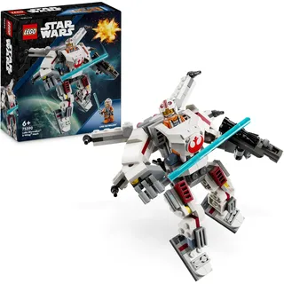 Lego Star Wars Luke Skywalkers X-Wing Mech, Bauspielzeug aus Lego Steinen zum Sammeln, Actionabenteuer, Geschenkidee für kreative Jungen und Mädchen ab 6 Jahren 75390