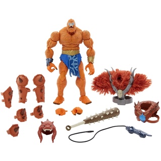 Masters of the Universe HGW41 - Masterverse Beast-Man-Actionfigur in Übergröße, MOTU-Sammelspielzeug mit Zubehör, Spielzeug für Kinder ab 6 Jahren