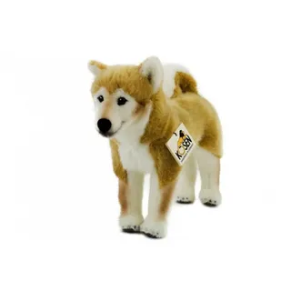 Kösen Kuscheltier KÖSEN Hund Shiba-Inu 37 cm creme-hellbraun