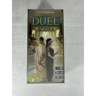 Repos Production, 7 Wonders Duel: Agora Expansion, Board Game, Ages 10+, 2 Players, 30 Minutes Playing Time