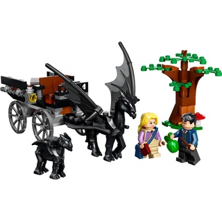 LEGO® Spielbausteine LEGO 76400 Harry Potter Hogwarts Kutsche mit Thestralen, (Set, 121 St., Unterhaltung) bunt