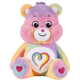 Care Bears 22067 24 Inch Jumbo Plush Togetherness Bear, Collectable Cute Plush Toy, Giant Teddy Bear, Cuddly Toys for Children, Soft Toys for Girls, Big Teddy Suitable for Girls and Boys 4 Years +