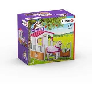 Schleich 42368 - Horse Club, Pferdebox mit Lusitano Stute