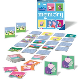 Spiel RAVENSBURGER "memory Peppa Pig" Spiele bunt Kinder Memory Altersempfehlung Made in Europe; FSC - schützt Wald weltweit