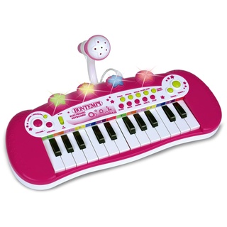 Bontempi 12 2971 Elektronik-Keyboard, rosa