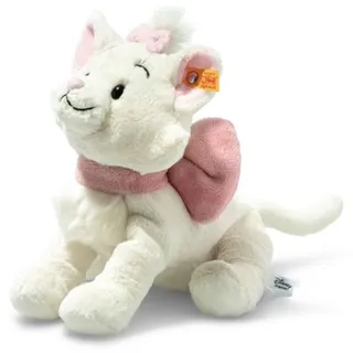 Steiff 24658 Katze Marie 24cm Weiss/rosa Disney, 9"