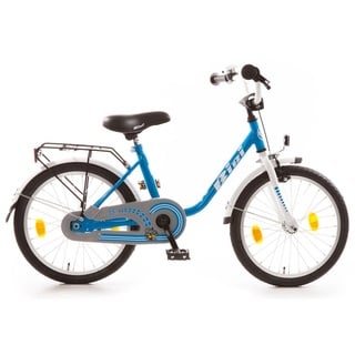 Bachtenkirch Kinderfahrrad 18 Zoll, BIBI, Farbe: blau (414-BI-28) - Blau/Weiß