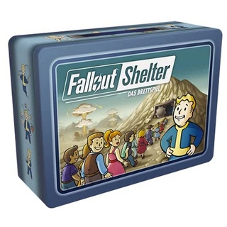 Fantasy Flight Games, Fallout Shelter: Das Brettspiel, Kennerspiel, Strategiespiel, 2-4 Spieler, Ab 14+ Jahren, 60+ Minuten, Deutsch