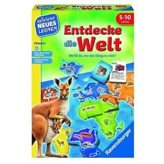 RAV24990 - Entdecke die Welt, Brettspiel, für 2-4 Spieler, ab 5 Jahren (DE-Ausgabe)