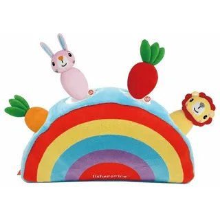 Fisher-Price® Kuscheltier Regenbogen Stofftier für Babys Farbenfroher Begleiter zum Kuscheln bunt