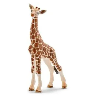 schleich Spielfigur WILD LIFE 14751, ab 3 Jahre, Giraffenbaby, 6,8 x 11,8 cm