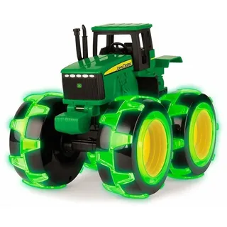 TOMY John Deere Monster Treads Spielzeugtraktor Leuchtende Rader Traktor