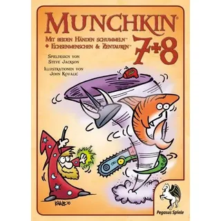 Munchkin 7 + 8 (Spiel-Zubehör) Mit beiden Händen schummeln. Echsenmenschen & Zentauren. 2 Erweiterungen