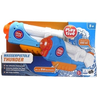 Playtive Wasserspritzpistole Thunder 550ml Kinder Spaß Spielzeug Sommer