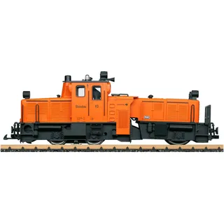 LGB Diesellokomotive LGB Schienenreinigungslok - L21671, Spur G, Made in Europe orange