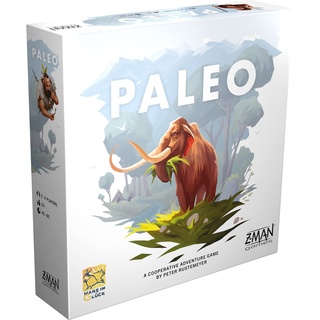 Z Man Games, Paleo, Board Game, Ages 10+, 1-4 Players, 45-60 Minutes Playing Time