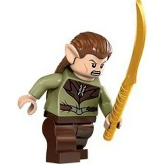 Lego Hobbit Mirkwood Elf Guard Minifigure